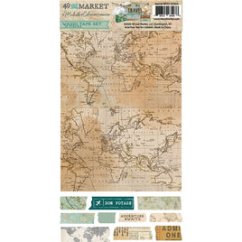 Travel Diaries - 49 and Market Washi Tape Sheets
