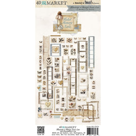 Filmstrips & Postage, Faded Memory Lane - 49 and Market Laser Cut Outs