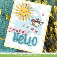 Have a Mice Flight - Lawn Fawn Clear Stamps