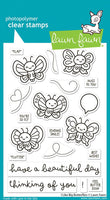 I Like Big Butterflies - Lawn Fawn Clear Stamps