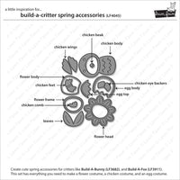 Build-A-Critter Spring Accessories - Lawn Cuts Custom Craft Die