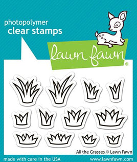 All the Grasses - Lawn Fawn Clear Stamps