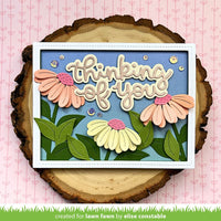 Scripty Thinking of You - Lawn Cuts Custom Craft Die