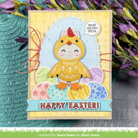 Stamp 'n Stencil Easter Eggs - Lawn Fawn Clear Stamps