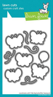 I Like Big Butterflies - Lawn Cuts Custom Craft Die
