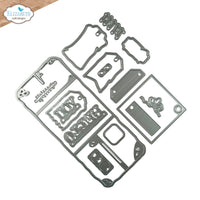 Ephemera Pocket - Elizabeth Craft Metal Die