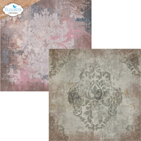 Backgrounds Volume 4 - Elizabeth Crafts Double-Sided Cardstock Pack 12"X12"