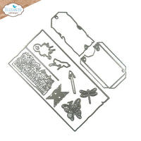 Split Tag Pocket Page - Elizabeth Craft Metal Die
