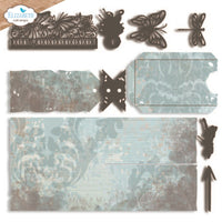 Split Tag Pocket Page - Elizabeth Craft Metal Die