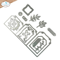 Tag Folding Trio - Elizabeth Craft Metal Die