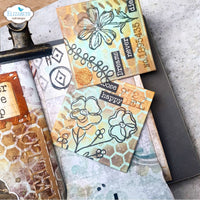 Flower Scribbles - Elizabeth Craft Stamp And Die Set