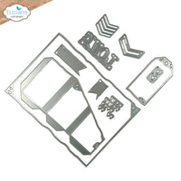 Tri-Fold Slider Pocket - Elizabeth Craft Metal Die
