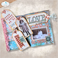 Tri-Fold Slider Pocket - Elizabeth Craft Metal Die