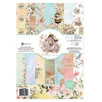Among the Wildflowers - Prima Double-Sided Paper Pad 6"X8" 15/Pkg