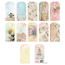 Among the Wildflowers - Prima Tag Pad 40/Pkg
