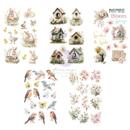 Among the Wildflowers - Prima Sticker Pack 5"X8" 5/Pkg