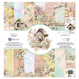 Among the Wildflowers - Prima Double-Sided Paper Pad 12"X12" 14/Pkg
