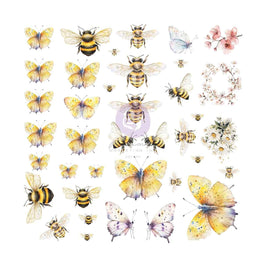 Among the Wildflowers - Prima Ephemera Among the Wildflowers Vellum Ephemera 76/Pkg