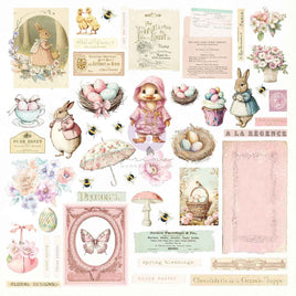 Sunshine & Bunnies - Frank Garcia Sweet Spring Ephemera 94/Pkg