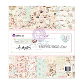Sweet Spring - Frank Garcia Double-Sided Paper Pad 6"X6" 32/Pkg