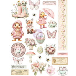Sweet Spring - Frank Garcia A4 Transfer Sheet 8"X11"