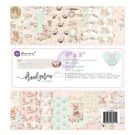 Sweet Spring - Frank Garcia Double-Sided Paper Pad 8"X8" 32/Pkg