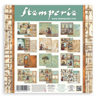 A New Beginning - Stamperia Backgrounds Double-Sided Paper Pad 12"X12" 10/Pkg