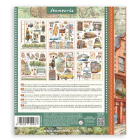Art of Travelling - Stamperia Assortment Rub-On 8"X9" - 6/Pkg