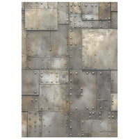 A New Beginning - Stamperia Rice Paper Backgrounds A6 8/Pkg