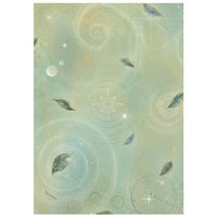 A New Beginning - Stamperia Rice Paper Backgrounds A6 8/Pkg