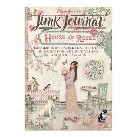 House of Roses - Stamperia Junk Journal Stickers, Cut-outs & Backgrounds