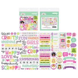 Color Me Crafty - Doodlebug Chit Chat Die-Cuts