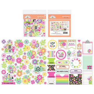 Color Me Crafty - Doodlebug Bits & Pieces Die-Cuts