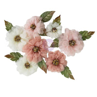 Sheer Beauties - Prima Paper Flowers 14/Pkg