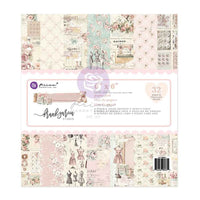 Buttons & Keepsakes - Prima Double-Sided Paper Pad 6"X6" 32/Pkg