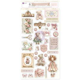 Buttons & Keepsakes - Prima Stickers 32/pkg