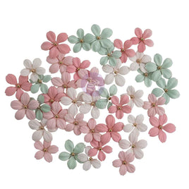 Tender Florals - Prima Paper Flowers 40/Pkg