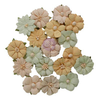 Meadow Petals - Prima Paper Flowers 18/Pkg