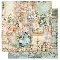 Homegrown - Prima Double-Sided Paper Pad 12"X12" 14/Pkg