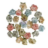 Palette Blooms - Prima Paper Flowers 25/Pkg