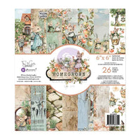 Homegrown - Prima Double-Sided Paper Pad 6"X6" 26/Pkg