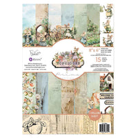 Homegrown - Prima Double-Sided Paper Pad 6"X8" 15/Pkg