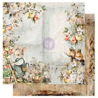 Homegrown - Prima Double-Sided Paper Pad 12"X12" 14/Pkg