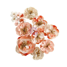 Apple Blossom Garden - Prima Paper Flowers 9/Pkg