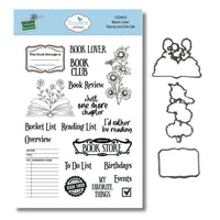 Book Lover - Elizabeth Crafts Stamp And Die Set