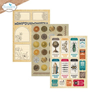 Everyday Ephemera 2 - Elizabeth Crafts Cardstock Pack 5.8"X8.3"