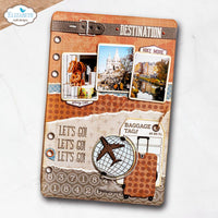 Rounded Travel Page - Elizabeth Crafts Metal Dies