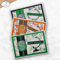Let's Go! - Elizabeth Crafts Stamp And Die Set