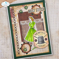 Let's Go! - Elizabeth Crafts Stamp And Die Set