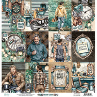 Man Cave - 12X12 Paper Set